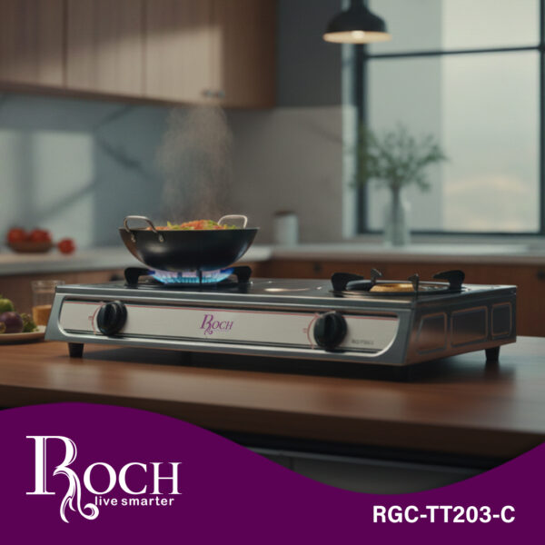 CUISINIÈRE À GAZ ROCH RGC-TT203-C
